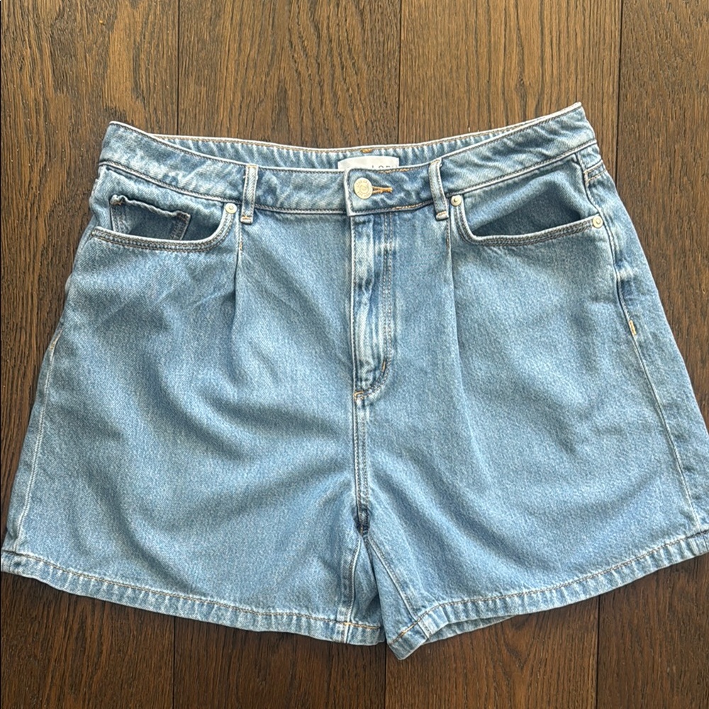 LOFT Denim Mom Shorts